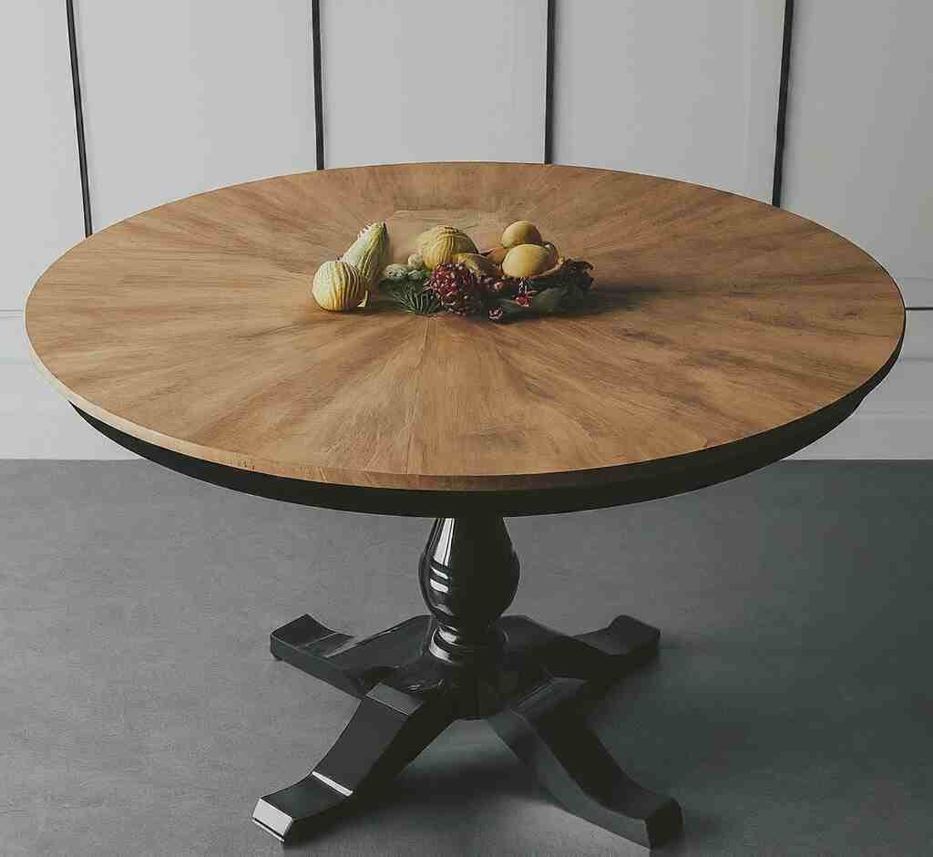 Wood Round Dining Tables and Design Ideas