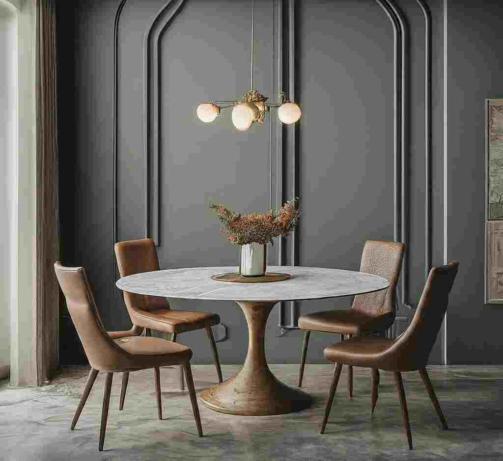 Wood Round Dining Tables and Design Ideas